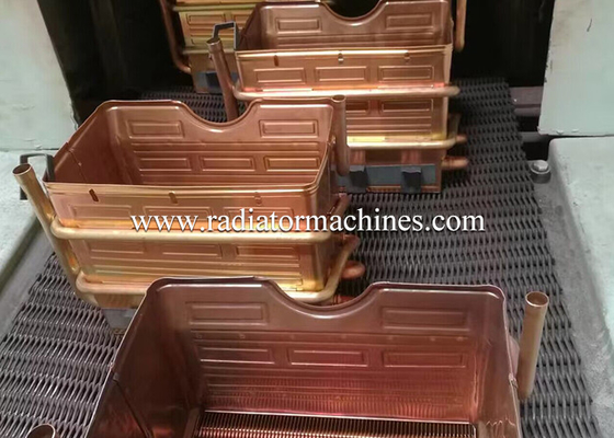 Continuous Atmosphere Copper Brazing Furnace 850 Degree For Heaters Radiators