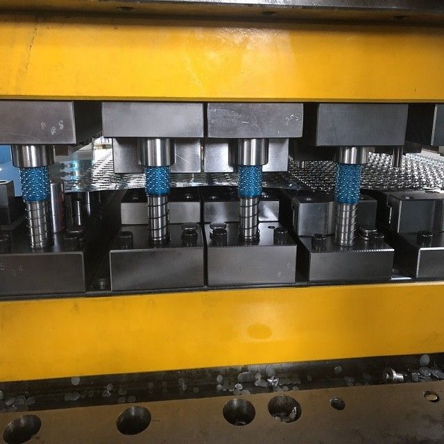Fully Automatic Metal Punch Die , Fin Press Die With 200 Psm High Speed