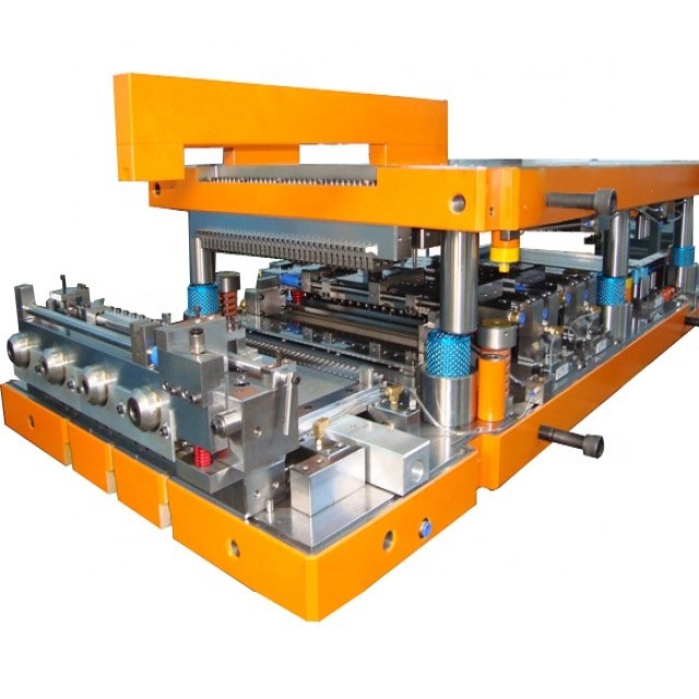 Fully Automatic Metal Punch Die , Fin Press Die With 200 Psm High Speed
