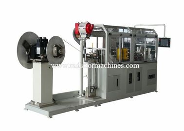 Fully Automatic Radiator Core Assembly Line 180 M/Min Fin Feeding