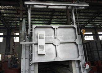 Car Bottom Furnace , Bogie Type Furnace FOR Austempering of Manganese Steel