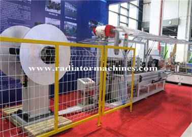 PLC Controlled Radiator Making Machine 280M Per Minute With Easy Operation
