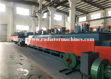 160 kg/hour Mesh Belt Furnace , Mesh Belt Conveyor Furnace for Fiber Nails