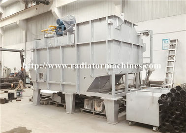 Continuous Gas Fired Aluminum Melting Furnace Max 3000 KG/H Castable Structure