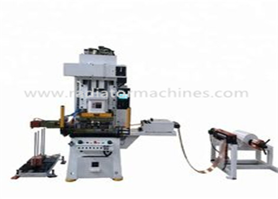 Automatic Industrial HVAC Equipment High Speed Copper Fin Press Machine