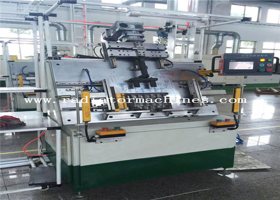 Buy Max 120mm core thickness car radiator core builder machine radiator making machine designed for precise radiator assembly online manufacture