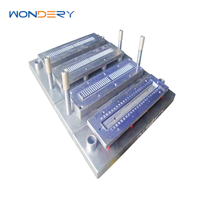 Buy Universal Aluminum Radiator Header Plate Mold for 18x2mm Flat Tube online manufacture