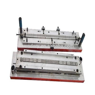Buy Brazing Radiator Header Plate Die for 22x2mm Aluminum Flat Tube online manufacture