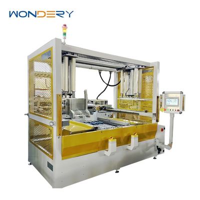 Buy Aluminum Radiator Core Builder Machine for 4 Rows with 3.5 Mins per Core Assembly online manufacture