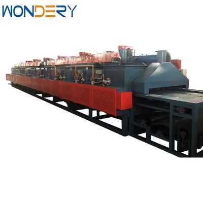 Buy WONDERY Continuous Support Roller Hardening Mesh Belt Furnace with 200kg/hour Productivity and PID Temperature Regulation online manufacture