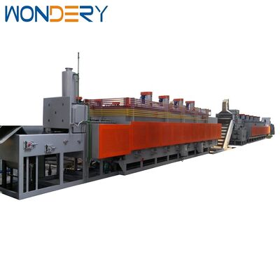 Buy WONDERY Continuous Muffle Mesh Belt Heat Treatment Furnace with PID Temperature Regulation for Carburizing Process online manufacture