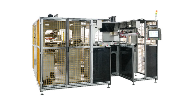 Buy 200-800mm Header Plate Pitch | Twin-Machine Linked Radiator Water Chamber Crimping Line | Synchronous 4-Side Crimping & Mixed-Flow Production System for Aluminum-Plastic Radiators online manufacture