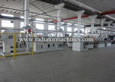 Buy Auto Radiator Fin Machine 5700X1500x2200 Dimension 280m/Min Feeding Speed online manufacture