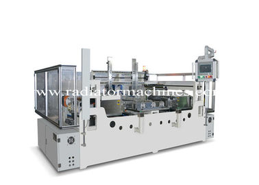 Buy 220V 50HZ Aluminum Auto Radiator Core Builder 350-800mm Flat Tube Length online manufacture