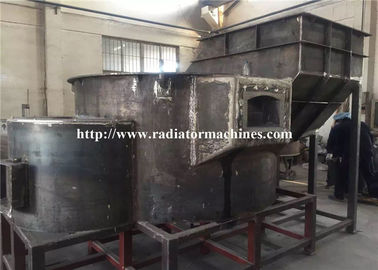 1200Kg Natural Gas Hydraulic Tilting Metal Melting Furnaces