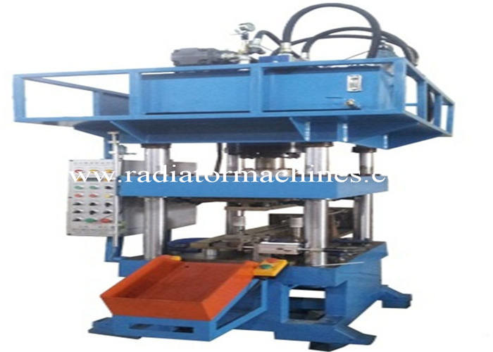 7.5KW Radiator Making Machine Pipe Punching Machine For Aluminum Pipe 3003