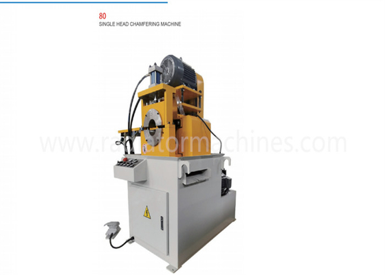 80-1 Steel Pipes Automatic Bending Machine Long Tool Life Stable Blade Installation