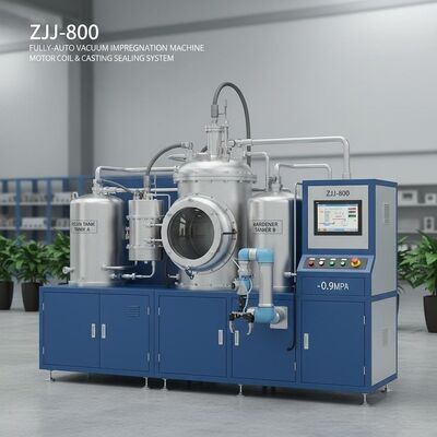 Fully-auto Vacuum Impregnation Machine with -0.09 MPa Vacuum and 800 × 600 × 400 mm Tank for Motor Coils and Castings