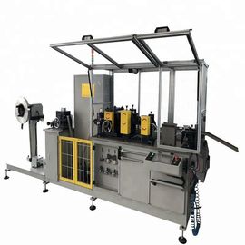 Automatic Radiator Wavy Fin Making Machine PLC / Inverter / AC Servo Control