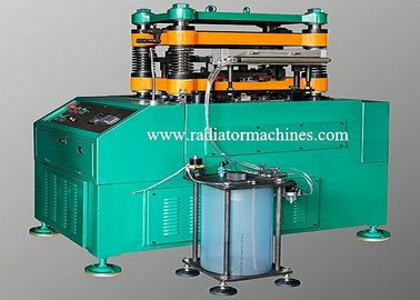 Fast Speed 120 SPM Fin Making Machine Stamping Lanced Offset Fin 500 Mm Wide