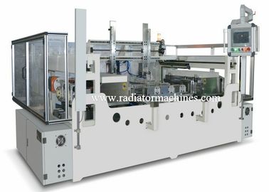 4 Row Aluminum Radiator Core Builder Machine Tube Distribution 1000 * 1000 Mm