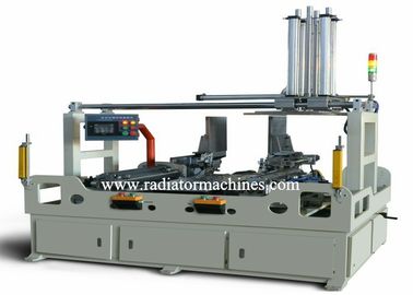 Semi Automatic Radiator Core Builder Machine Pneumatic Tube Distribution Function