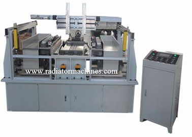 Long Working Life 5 Row Radiator Core Builder Machine With Tube Distribution