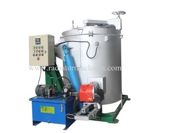 Oil Fired Metal Melting Furnace Copper 1000 kgs Tilting Structure