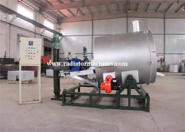 Oil Fired Zinc Powder Rotary Metal Melting Furnace 600kg Stable Performance