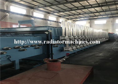 Gas Energy Mesh Belt Conveyor Furnace V-shape for Cold Rolled Spring 1200 KG/H