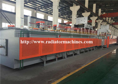 1000 KG/H Electric Resistance Mesh Belt Furnace 950 Degree for Nails and Screws