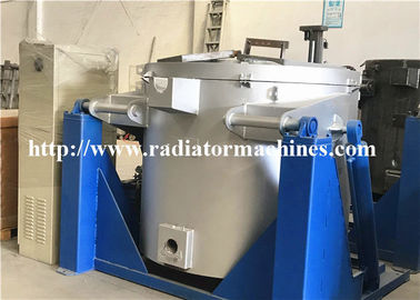 Natural Gas Fired Metal Melting Furnace Copper With Vesuvius Crucible
