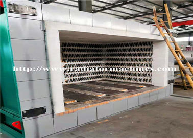 Industrial Resistance Bogie Hearth Furnace , Car Bottom Furnace Tilting Bogie