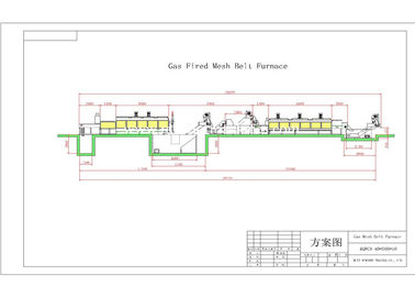 Natural Gas 150KG / H Heat Treatment Furnace For Bright Quenching And Tempering Process