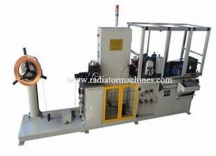 Fully Automatic Radiator Fin Machine 100M/Min 25mm Wide
