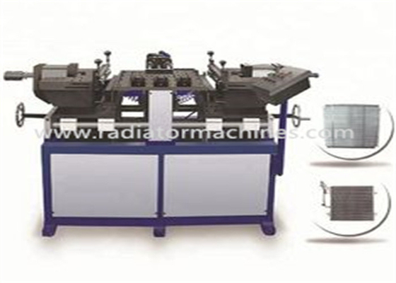 CE  Aluminum  Machnical Multirow Radiator Core Builder Semi Automatic