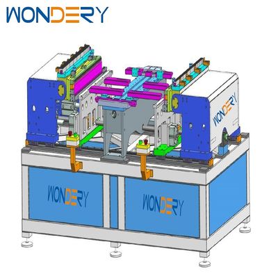 PLC-Controlled Intercooler Core Assembly Machine 220V
