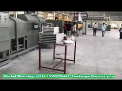 CAB furnace continuous atmosphere brazing furnace