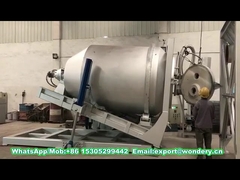 Gas Fired Aluminum Melting Furnace Rotary Type