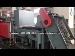 Continuous fastener mesh belt heat treatment furnace for fastening parts with mesh belt furnace