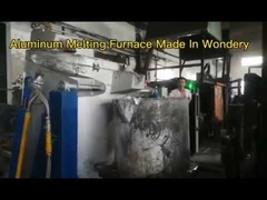 Gas Fired Tilting Aluminum Melting Furnace crucible type