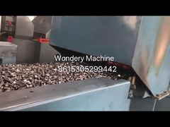 Electric mesh belt heat treatment furnace for fastening parts