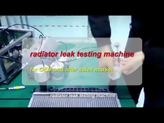 How does an auto radiator core leak testing machine works?