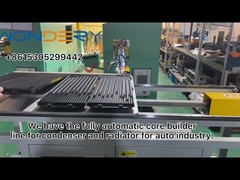Automatic heat exchanger aluminum  fin machine with fin stacker