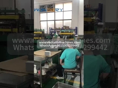 Customizable Heat Exchanger Aluminum Fins Machine For Producing Oil Cooler Fins