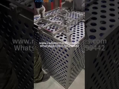 How is a vacuum impregnation tank locked