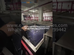 how baskets are loaded from swing tank to cleaning tank
