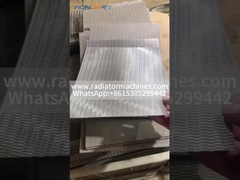 Aluminum Heat Exchanger Internal Fins Lanced Offset Type