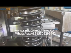 Corrugated Louvered Aluminum Fin Making Reciprocating Fin Stamping Machine 