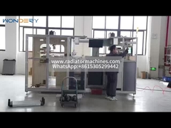Fully Automatic Aluminum Intercooler Plastic Tank Crimping Machine 